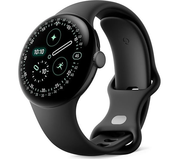 Google Pixel Watch 4 Wifi Matte Black Aluminium Case With Obsidian Active Band 41 Mm