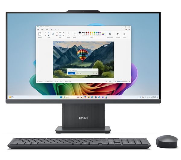 An image of LENOVO IdeaCentre AIO 27” All‑in‑One PC - AMD Ryzen 5, 1 TB SSD, Luna Grey