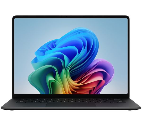 An image of MICROSOFT Surface Laptop 15", Copilot+ PC - Snapdragon X2 Elite, 512 GB SSD, Black