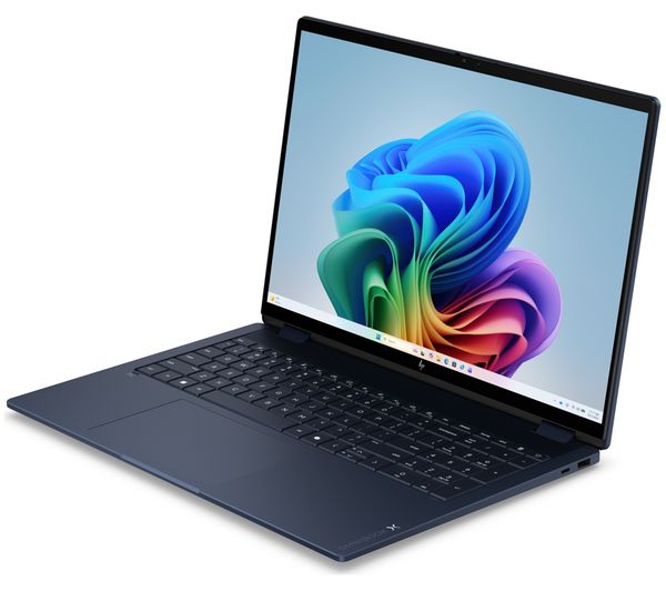 An image of HP OmniBook X Flip NGAI 16" 2 in 1 Laptop - AMD Ryzen AI 5, 512 GB SSD, Blue