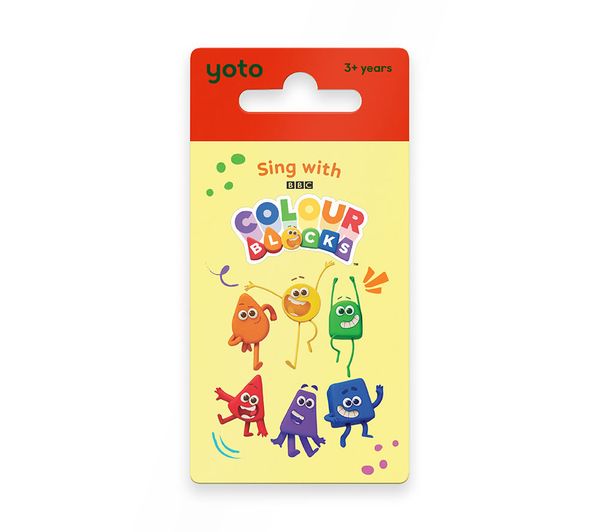 An image of YOTO Sing with Colourblocks Audio Card