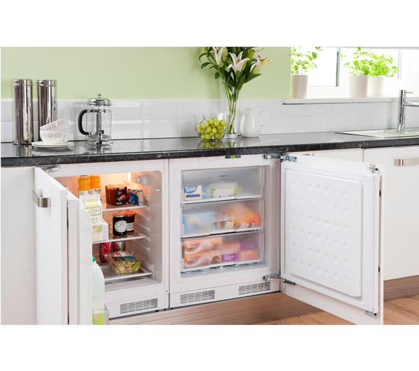 currys under counter integrated fridge