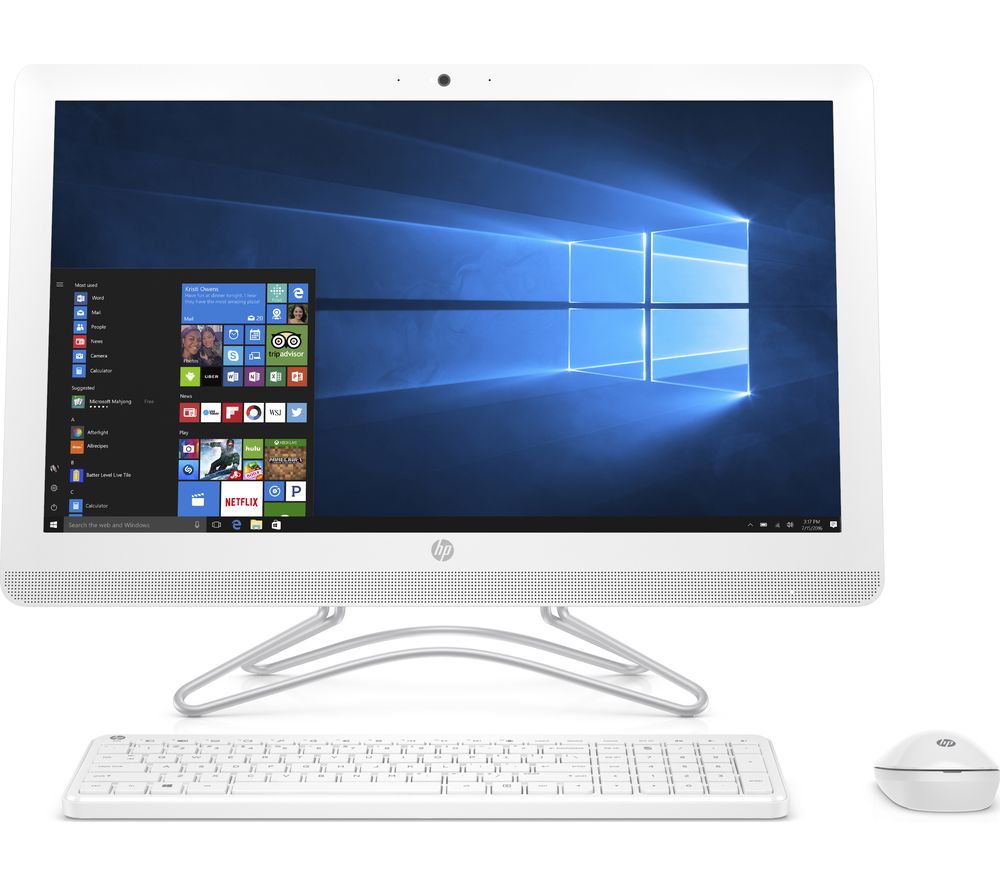 HP 24-e030na 23.8" All-in-One PC - White Deals | PC World