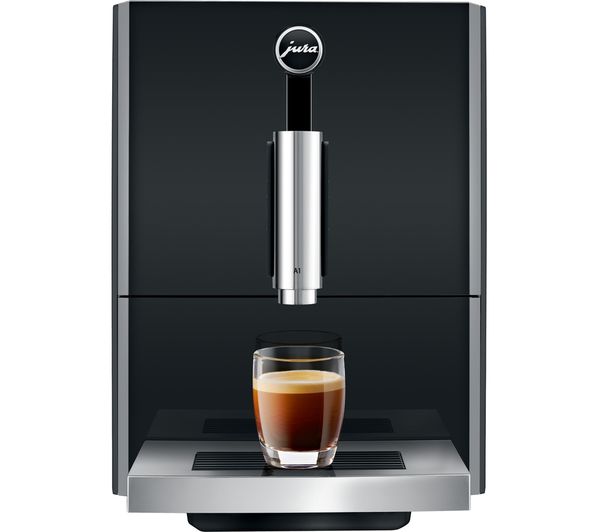JURA A1 Bean to Cup Coffee Machine - Black, Black