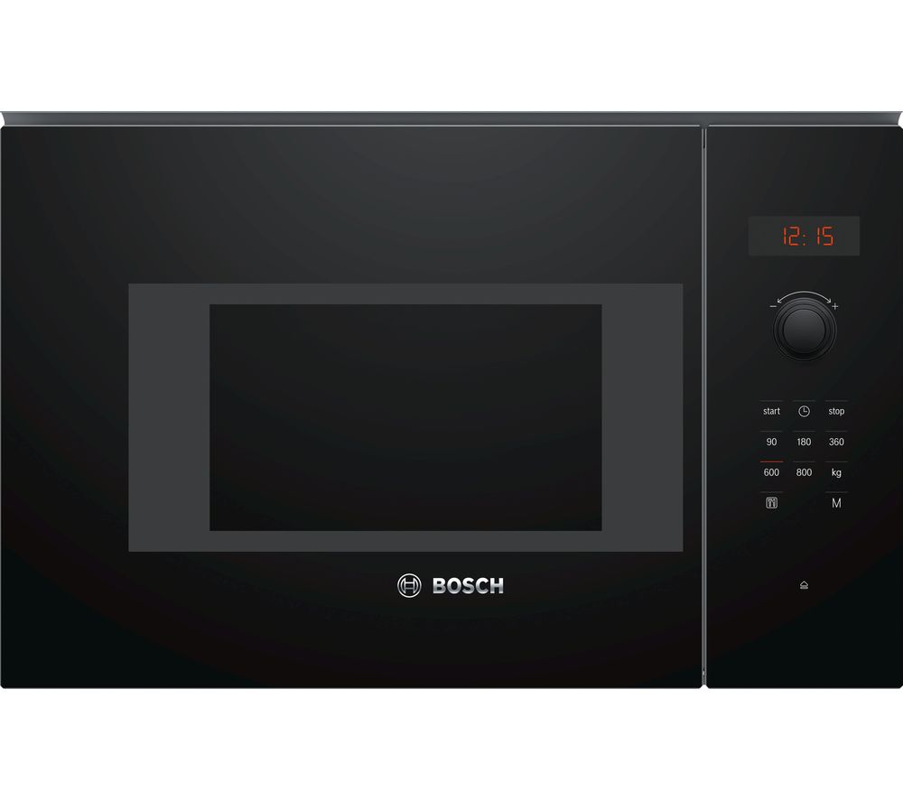 BOSCH Serie 4 BFL523MB0B Built-in Solo Microwave - Black