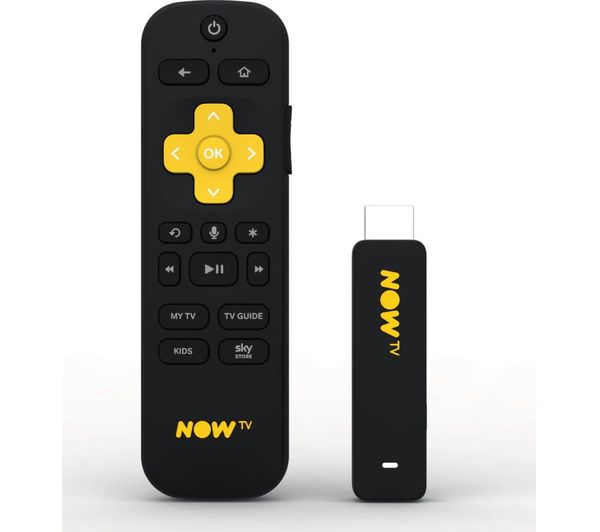 NTVS2CS1D - NOW TV Smart Stick with HD & Voice Search - 2 Month Sky Cinema  Pass & 1 Day Sky Sports Pass - Currys Business