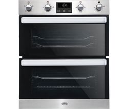 BELLING BI702FPCT Electric Built-under Double Smart Oven - Stainless Steel