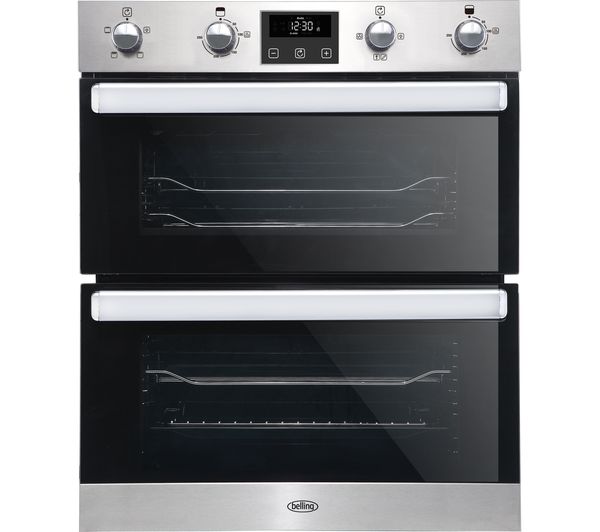 Image of BELLING BI702FPCT Electric Built-under Double Smart Oven - Stainless Steel