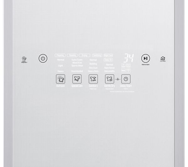 LG Styler S3WF WiFi-enabled Steam Clothing Care System - White