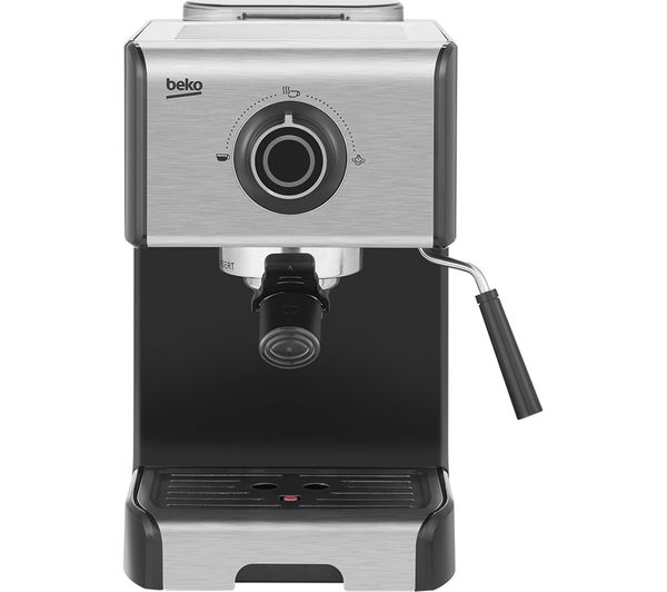 Image of BEKO CEP5152B Manual Espresso Coffee Machine - Stainless Steel