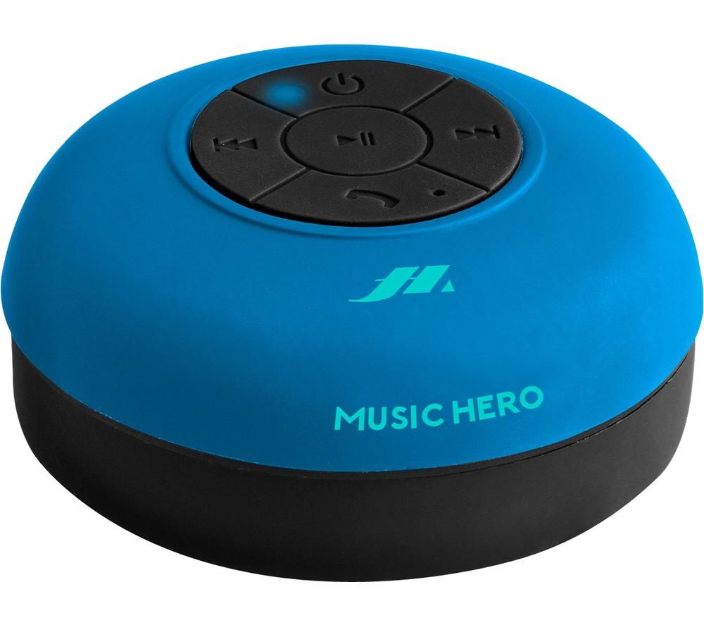 SBS Music Hero Octopump Portable Bluetooth Wireless Speaker - Cyan Blue
