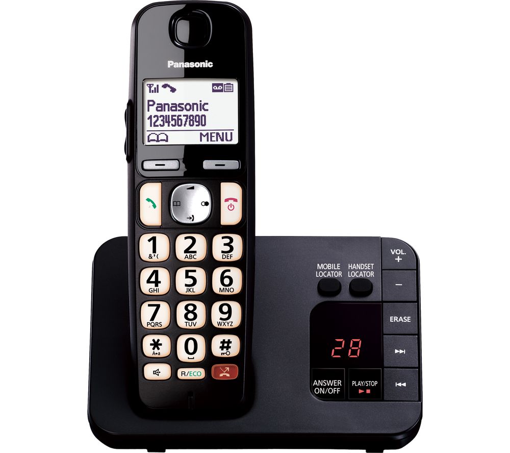 KX-TGE820EB Cordless Phone