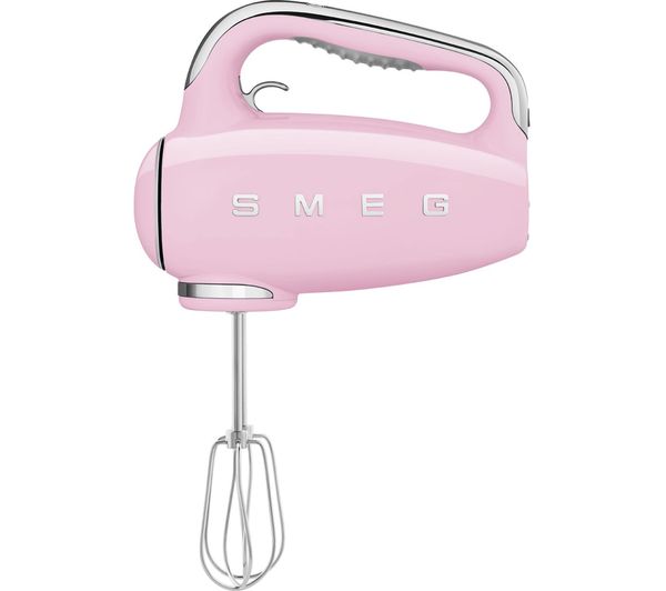 Image of SMEG HMF01PKUK Hand Mixer - Pastel Pink
