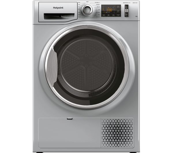 Image of HOTPOINT ActiveCare NT M11 9X2SXB UK 9 kg Heat Pump Tumble Dryer - Silver
