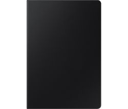 Galaxy Tab S7 FE & S7+ Book Cover - Black