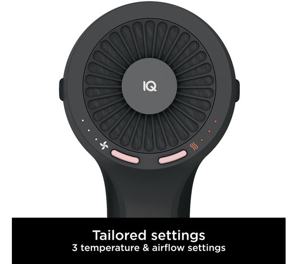 HD110UK SHARK STYLE iQ HD110UK Hair Dryer Black & Rose Gold