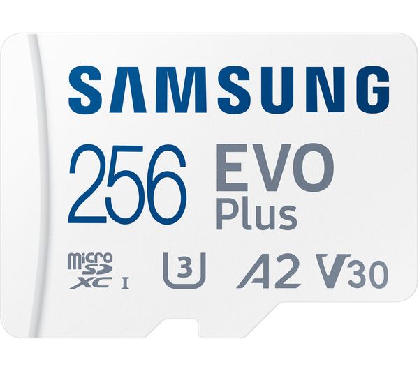Image of SAMSUNG EVO Plus Class 10 microSDXC Memory Card - 256 GB