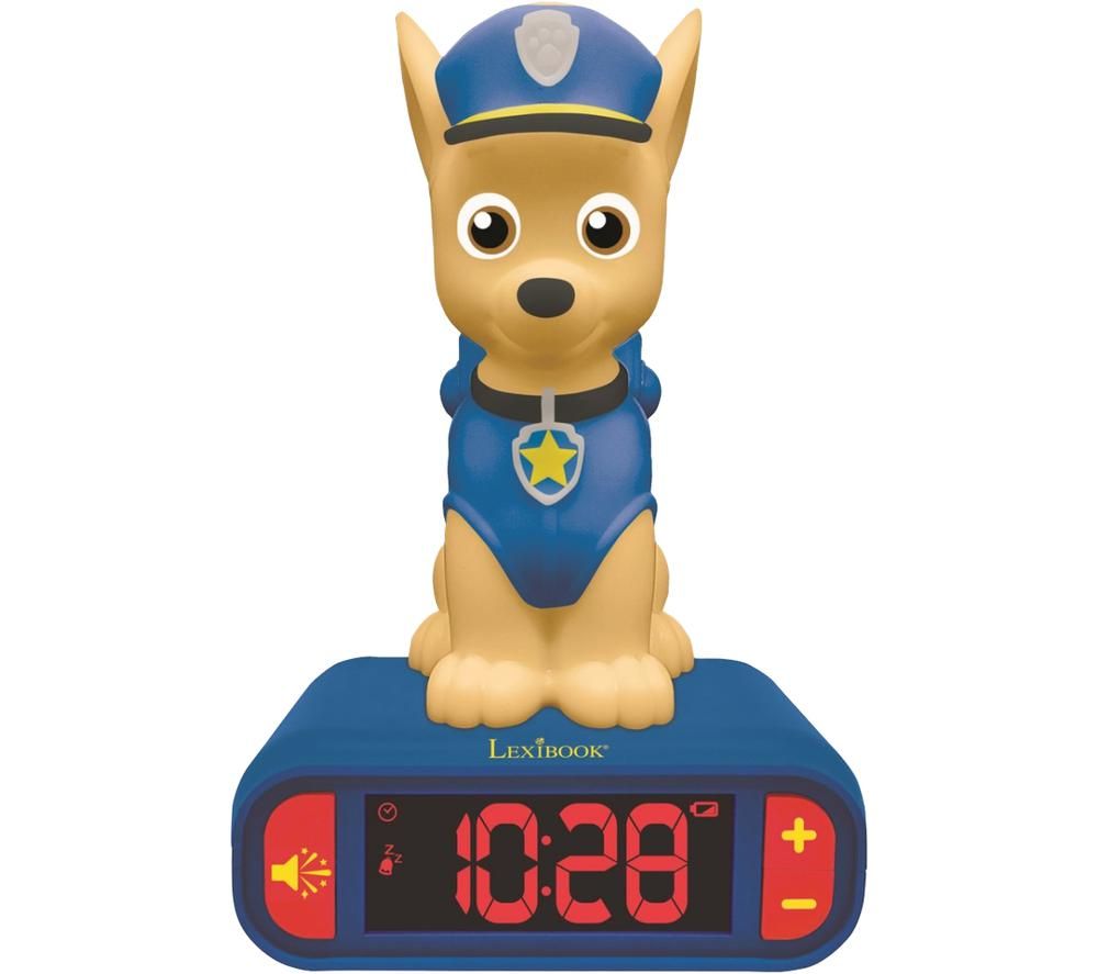 RL800PA Nightlight Alarm Clock - Paw Patrol