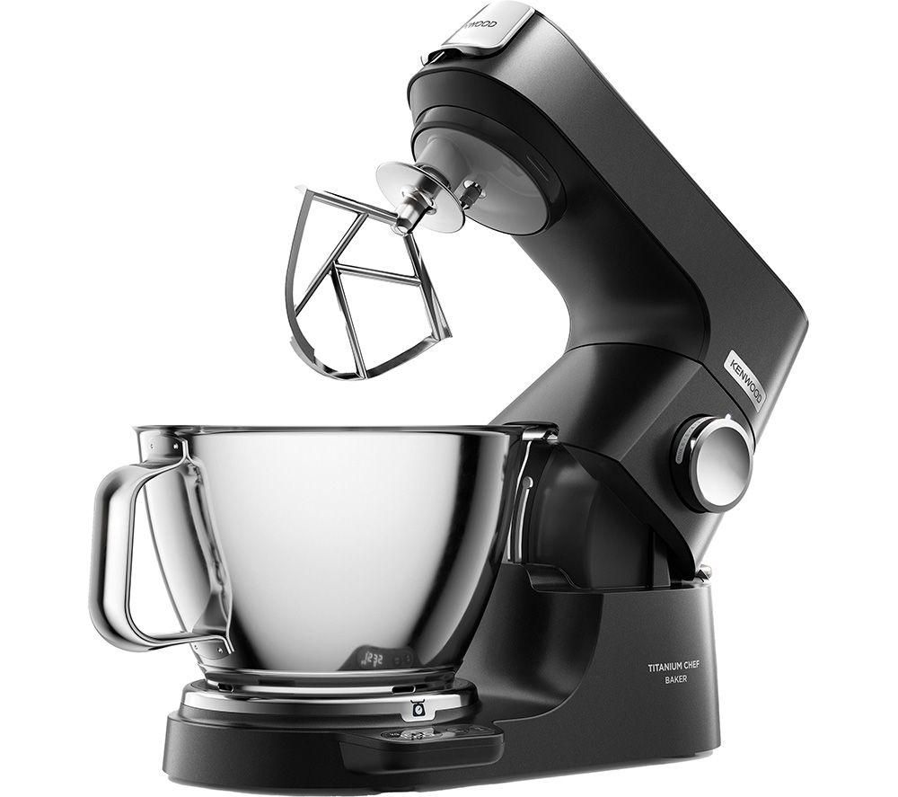 KENWOOD Titanium Chef Baker KVC85.004BK Stand Mixer Black Fast