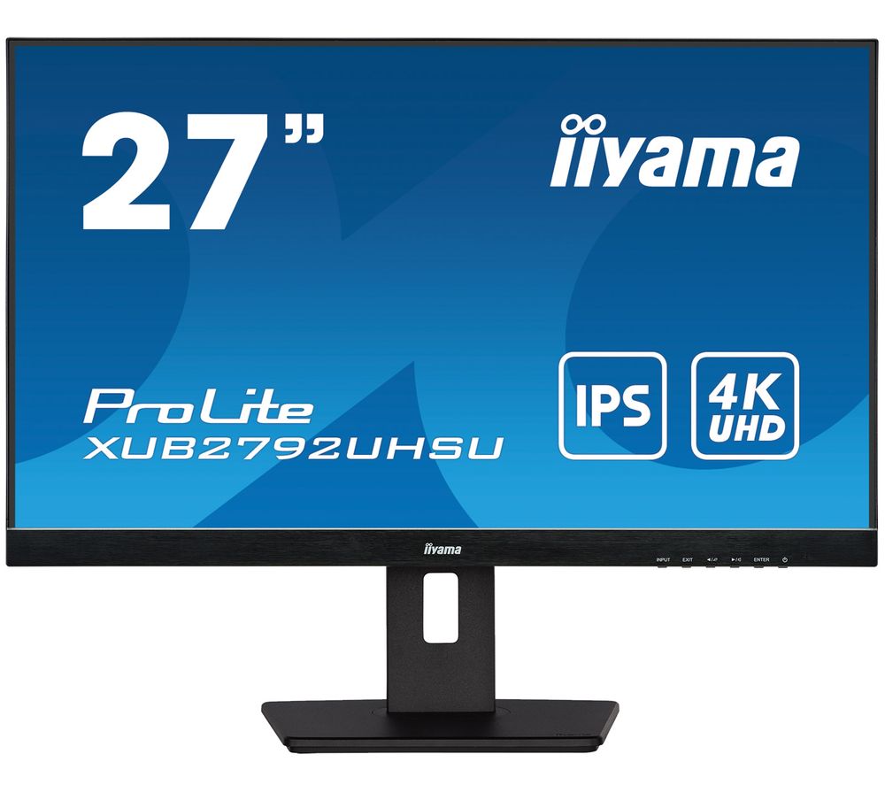ProLite XUB2792UHSU-B5 4K Ultra HD 27" IPS LCD Monitor - Black