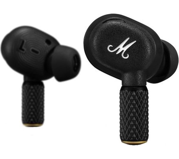 Marshall Motif Ii Anc Wireless Bluetooth Noise Cancelling Earbuds Black