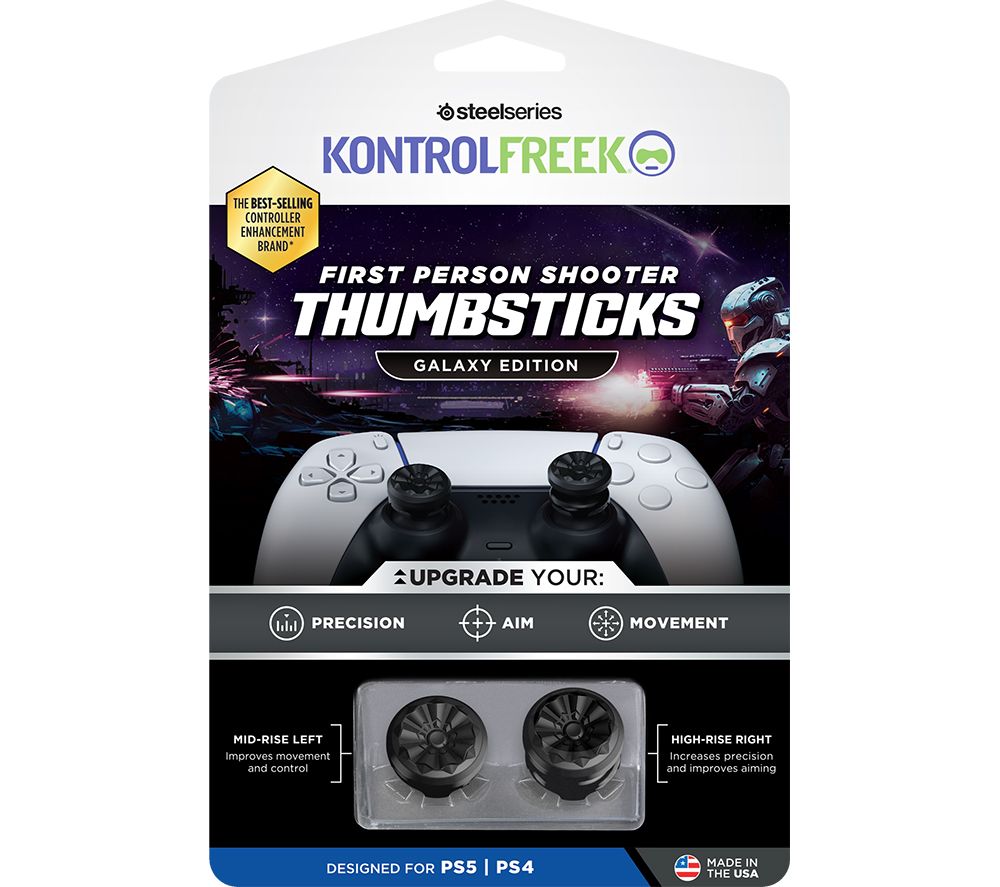 First Person Shooter 6200-PS5 Thumbsticks - Galaxy Black