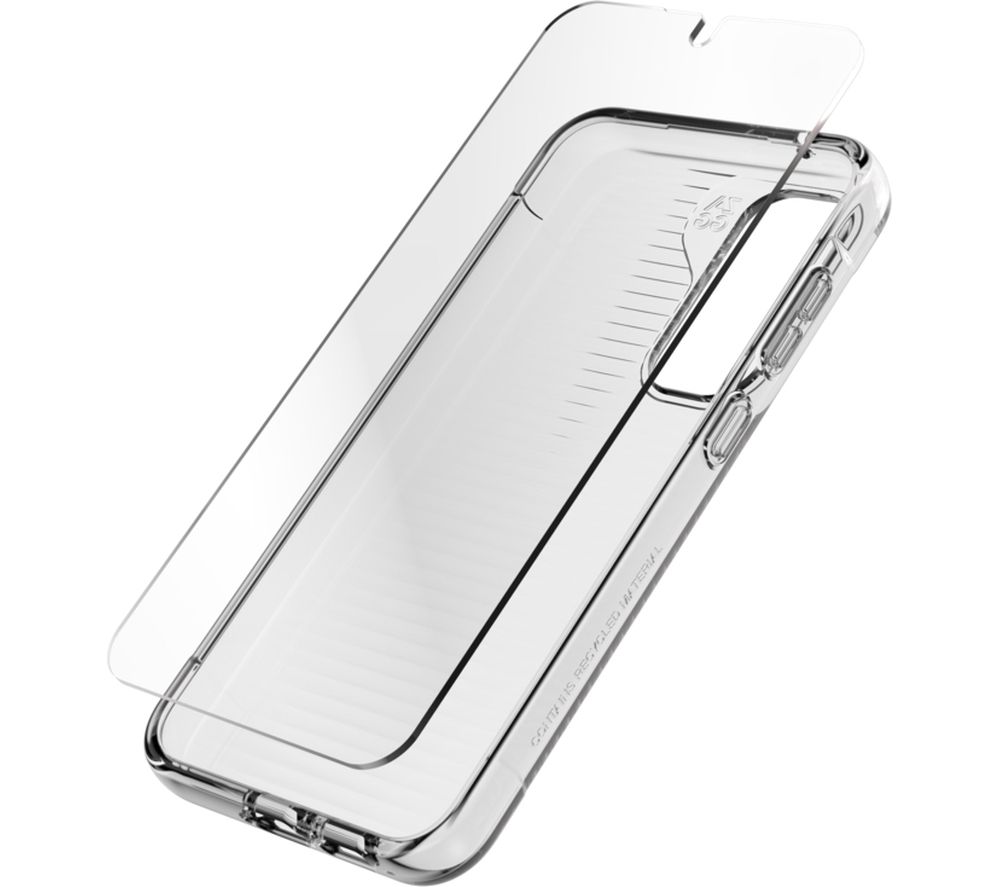 Galaxy S23 FE Luxe Case & Screen Protector Bundle - Clear