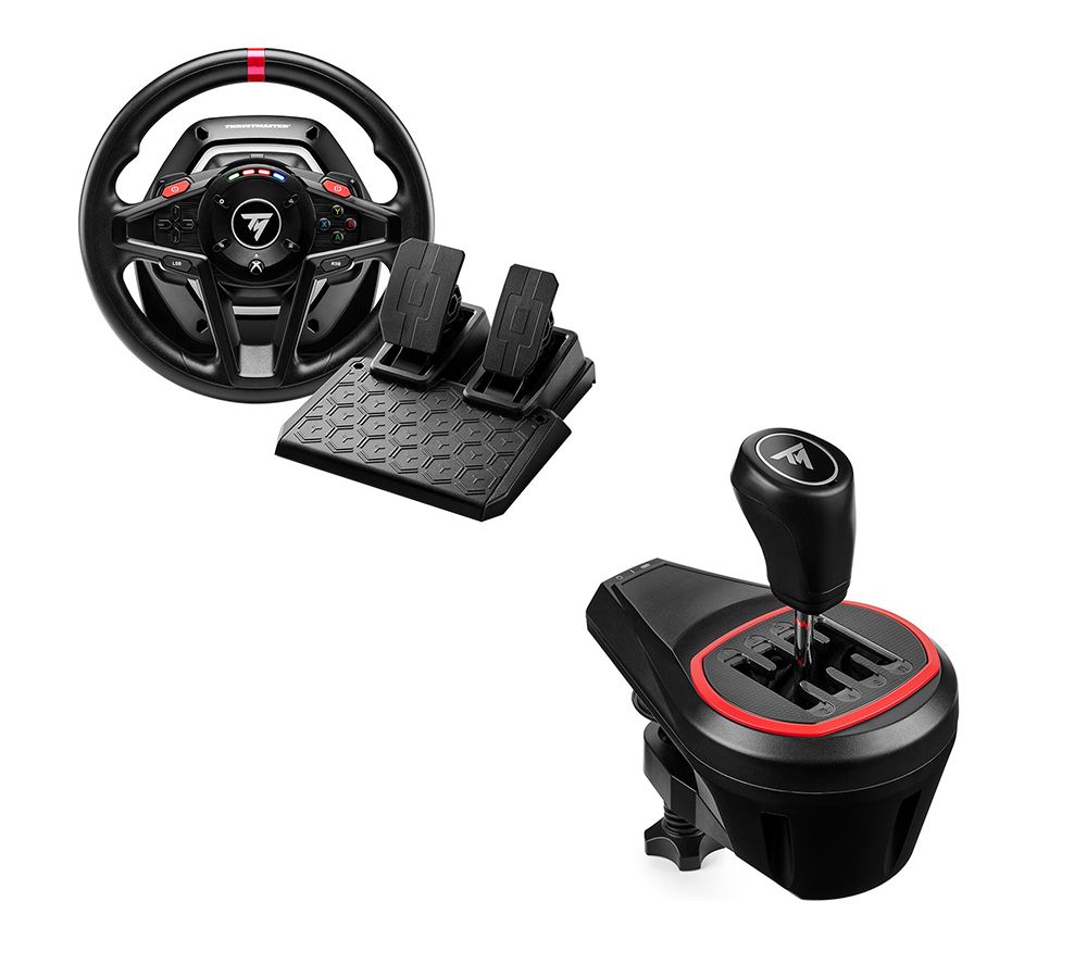 T128 Racing Wheel & Pedals for Xbox Series X/S & TH8S Shifter Bundle