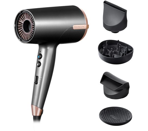 Remington One D6077 Dry Style Hairdryer Dark Grey Copper