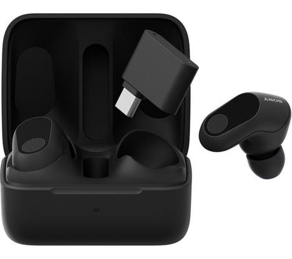 SONY INZONE Wireless Bluetooth Noise-Cancelling Gaming Earbuds - Black