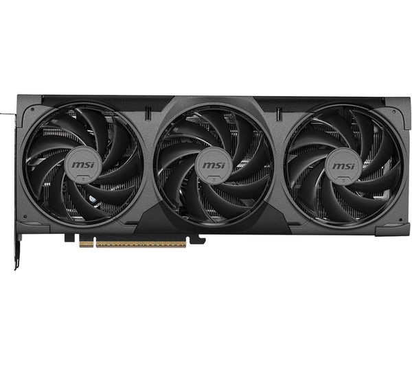 An image of MSI GeForce RTX 5080 16 GB VENTUS 3X OC Graphics Card - Black