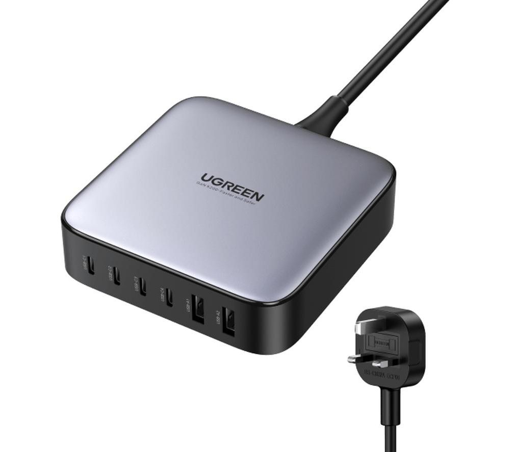 Nexode 200 W Multiport GaN Universal USB Charger - 2 m