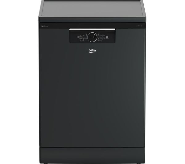 Beko Pro Powerintense Bdfn36540pa Full Size Dishwasher Anthracite