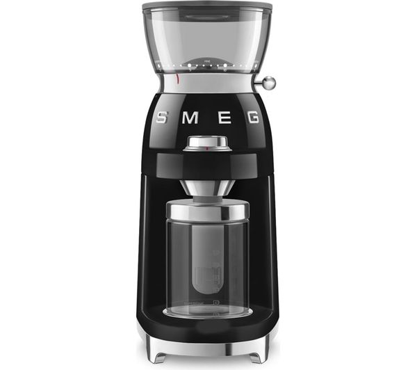 Smeg Cgf03bluk Electric Coffee Grinder Black