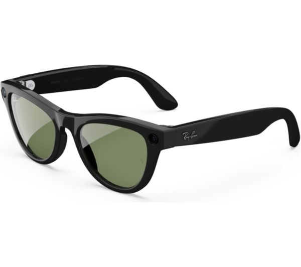 Ray Ban Meta Skyler Gen 2 Glasses Shiny Black With Green Lenses Ray Ban Meta Skyler Gen 2 Glasses Shiny Black With Green Lenses