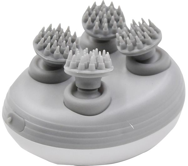 An image of WELLBEING Head Massager - Grey & White