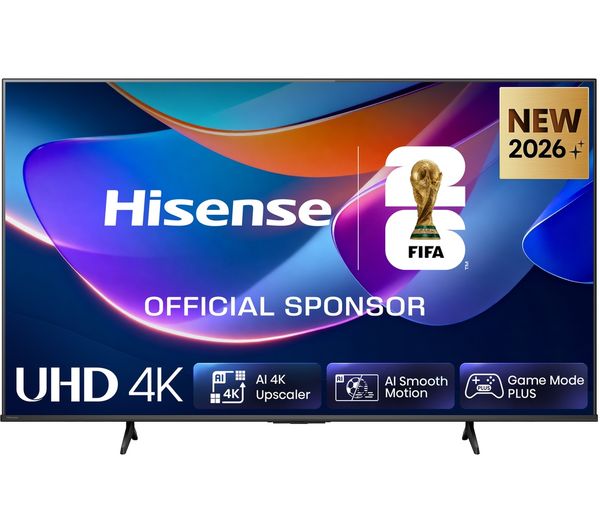 An image of HISENSE A6S 43" LED 4K HDR Smart TV with Freely - 43A6STUK