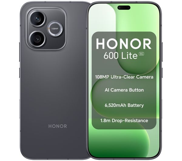 An image of HONOR 600 Lite - 256 GB, Black