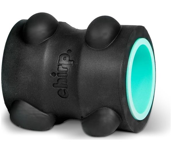 An image of CHIRP Wheel XR Neck Roller Massager - 4", Black