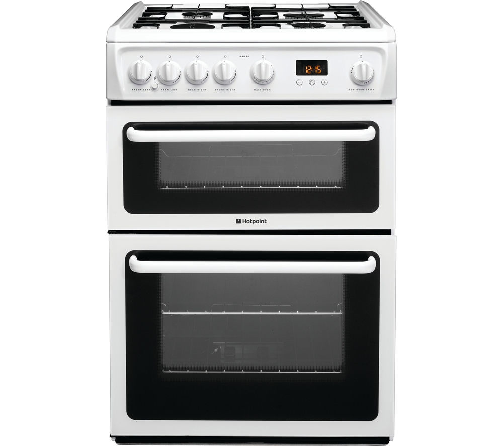 HOTPOINT Ultima HAG60P Gas Cooker specs