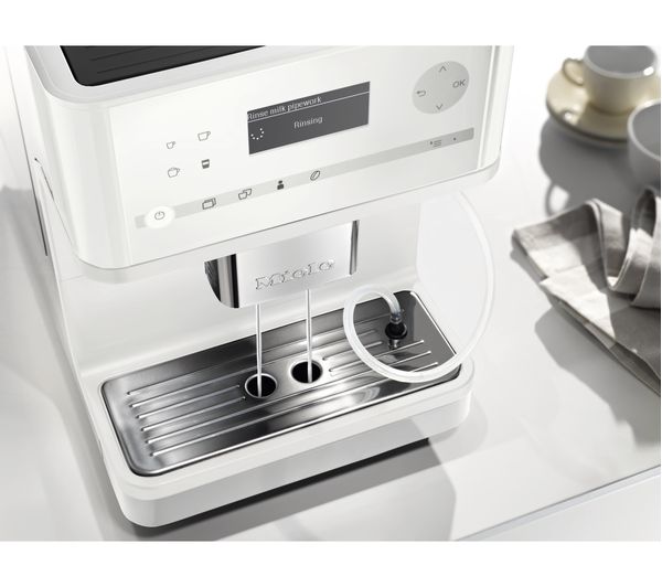Buy MIELE CM 6150 Bean to Cup Coffee Machine Brilliant White Free