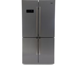 BEKO Pro GN1416221ZX American-Style Fridge Freezer - Stainless Steel