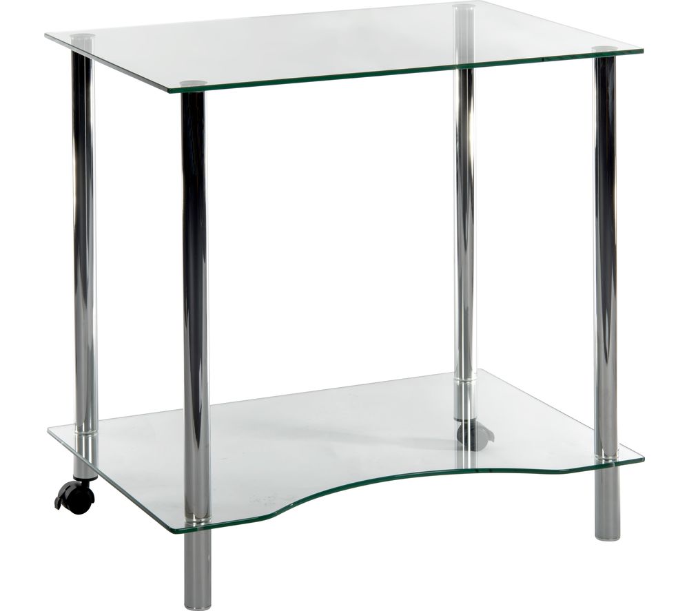 Crystal Workstation 83428-06 Work Centre - Clear Glass