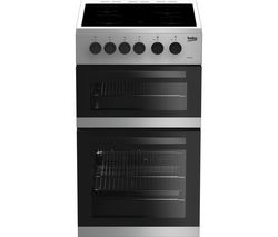 BEKO KDC5422AS 50 cm Electric Ceramic Cooker - Silver