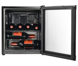 ESSENTIALS CWC15B18 Wine Cooler - Black