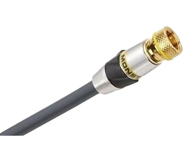 MONSTER Essentials High Performance ME F HS-5M WW F-Pin Cable - 5 m, Gold