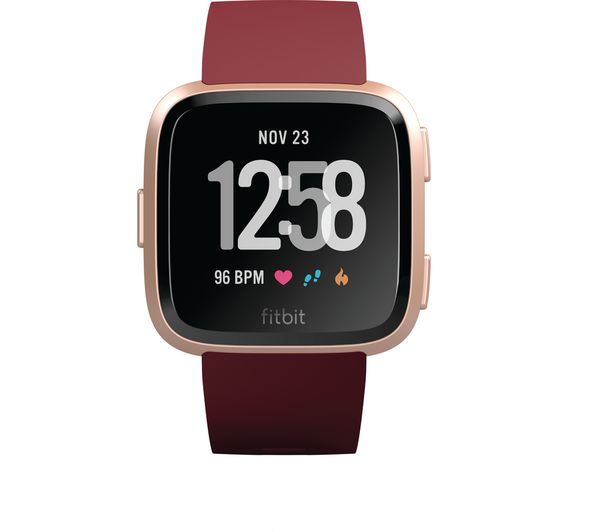 fitbit ruby and rose gold