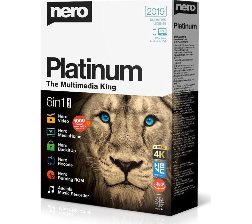 Cheapest Nero 2019 Platinum