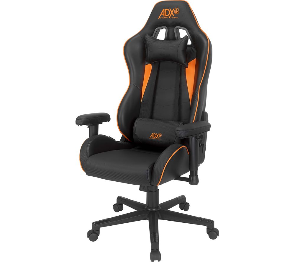 Firebase Advanced 21 Gaming Chair - Black & Orange