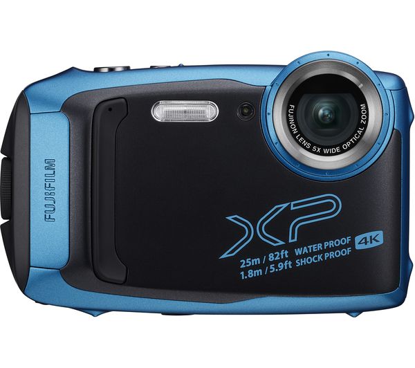 FUJIFILM FinePix XP140 防水 ジタルカメラ4K　箱付き FUJIFILM FinePix XP140 Tough Compact Camera - Sky Blue